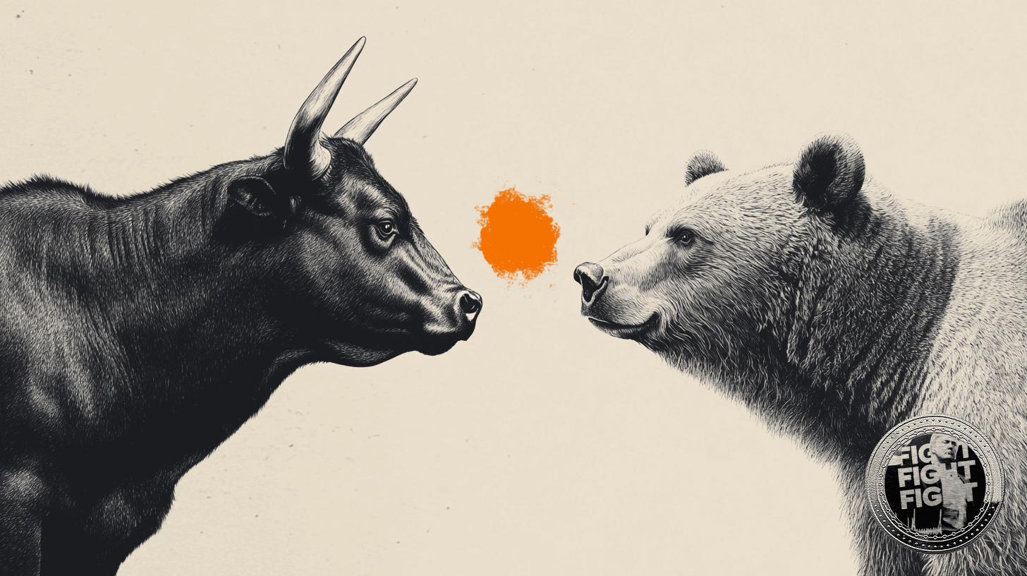 Official Trump price approaches breakout with mixed signals from traders