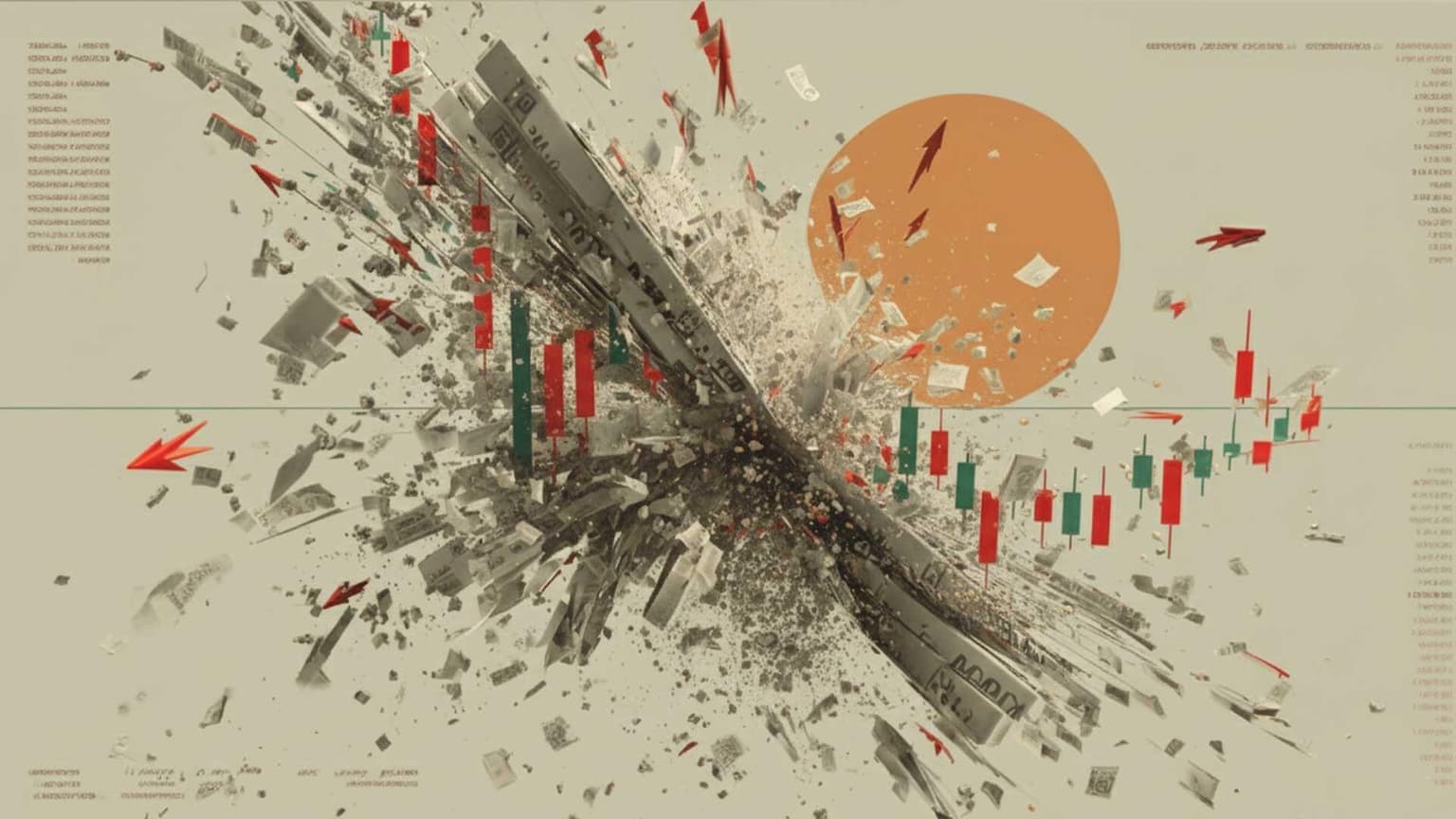 The market is paying for insurance, not apocalypse