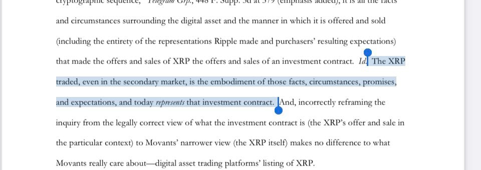 SEC's embodiment theory first articulated in Ripple's case