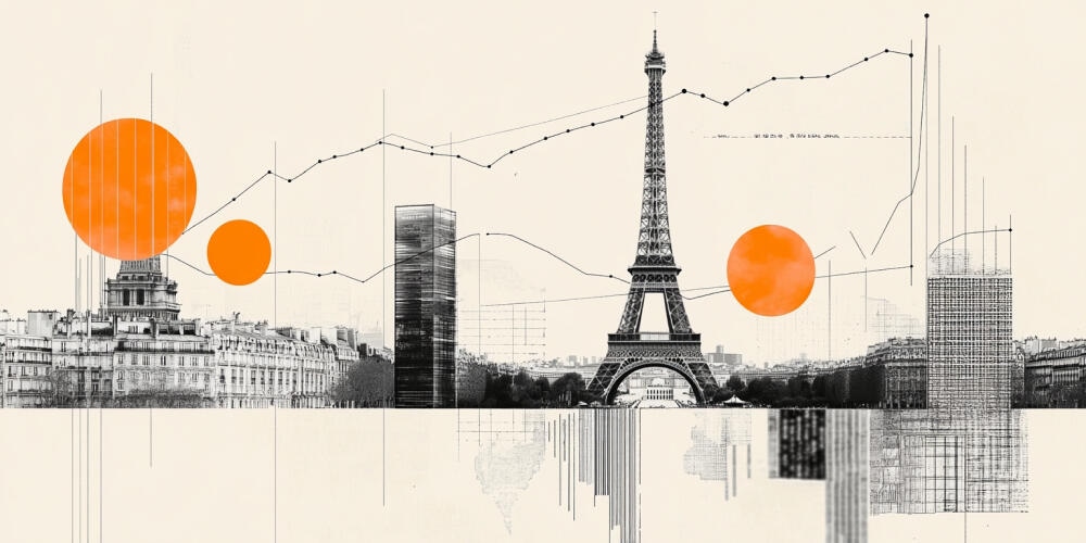 French 30-year bond yield exceeds the Italian yield