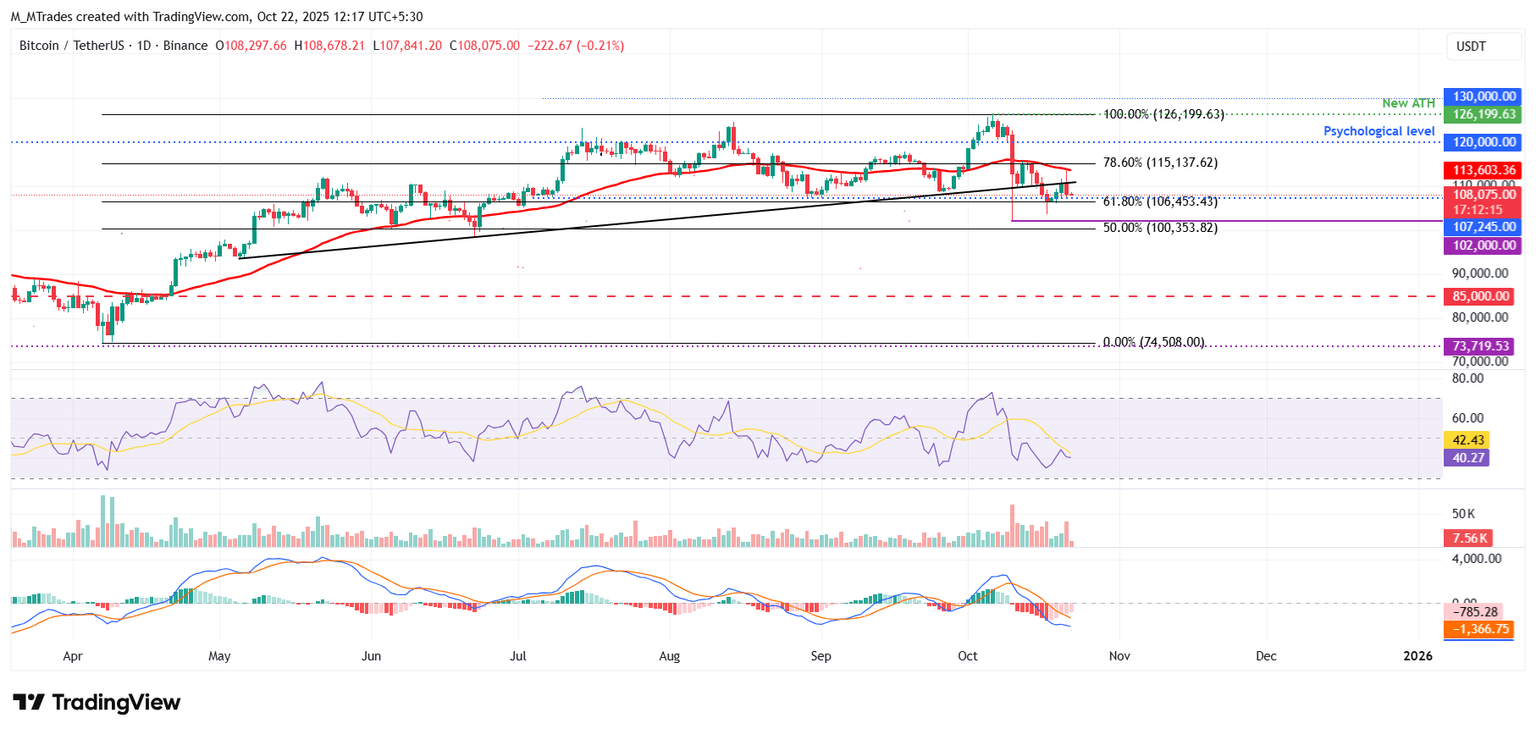 BTC/USDT daily chart