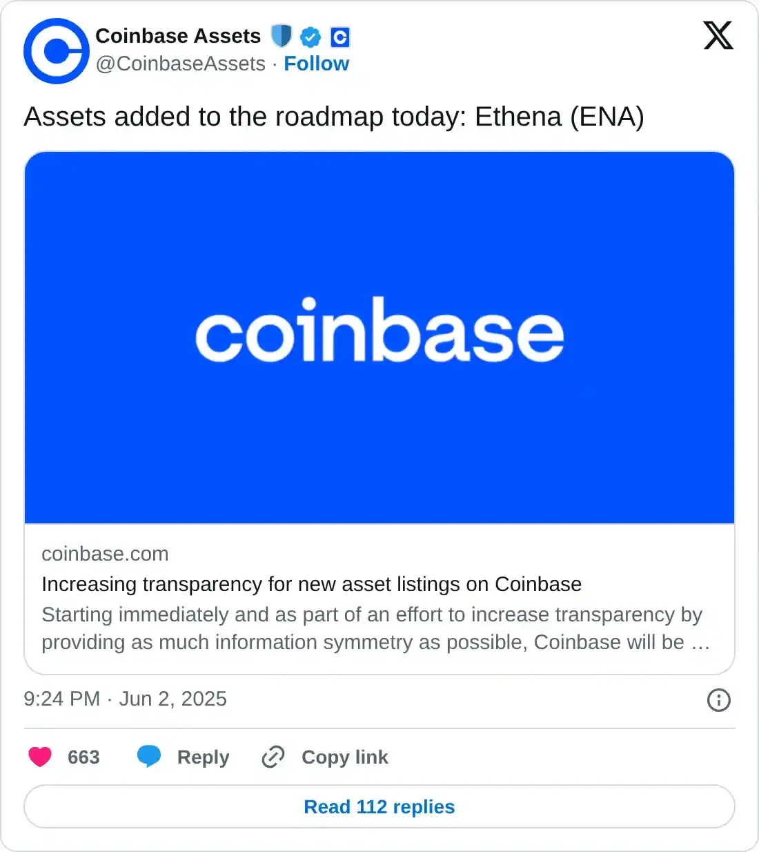 https://x.com/CoinbaseAssets/status/1929650402972103087