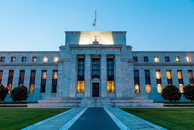 Federal Reserve building in Washington D.C.