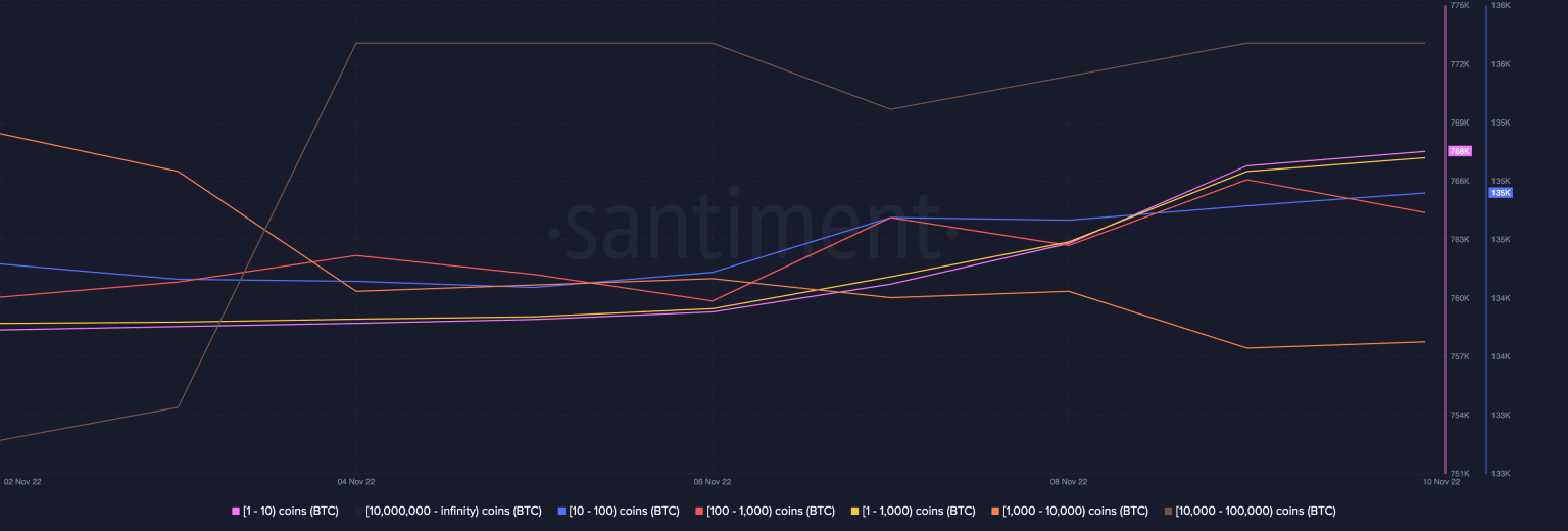 Bitcoin whale addresses