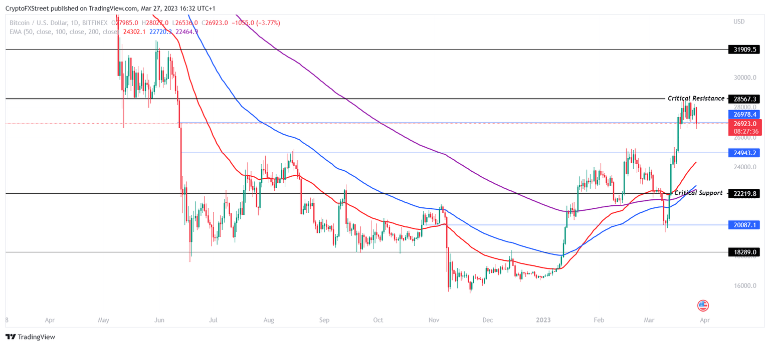 BTC/USD 1-day chart