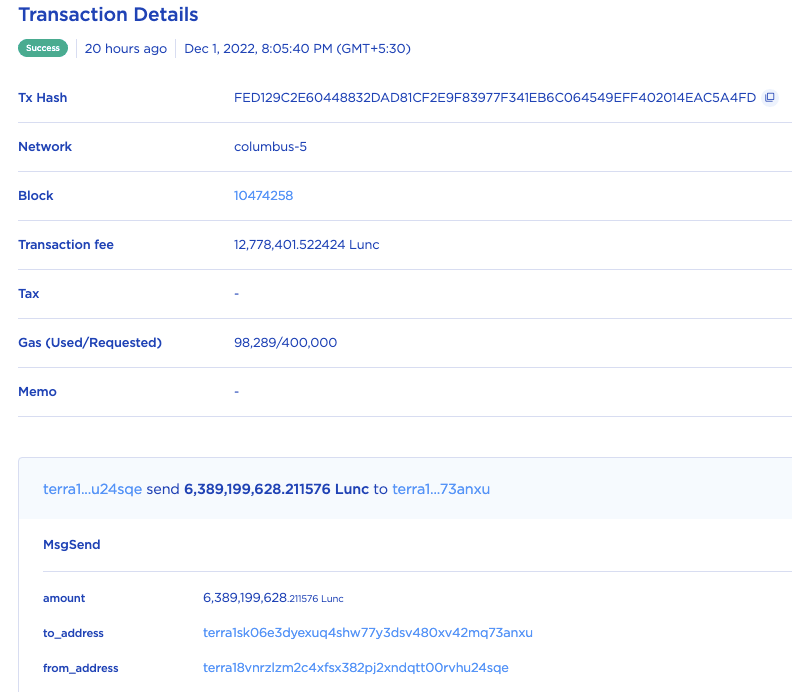 Attacker moved stolen funds to Tornado Cash