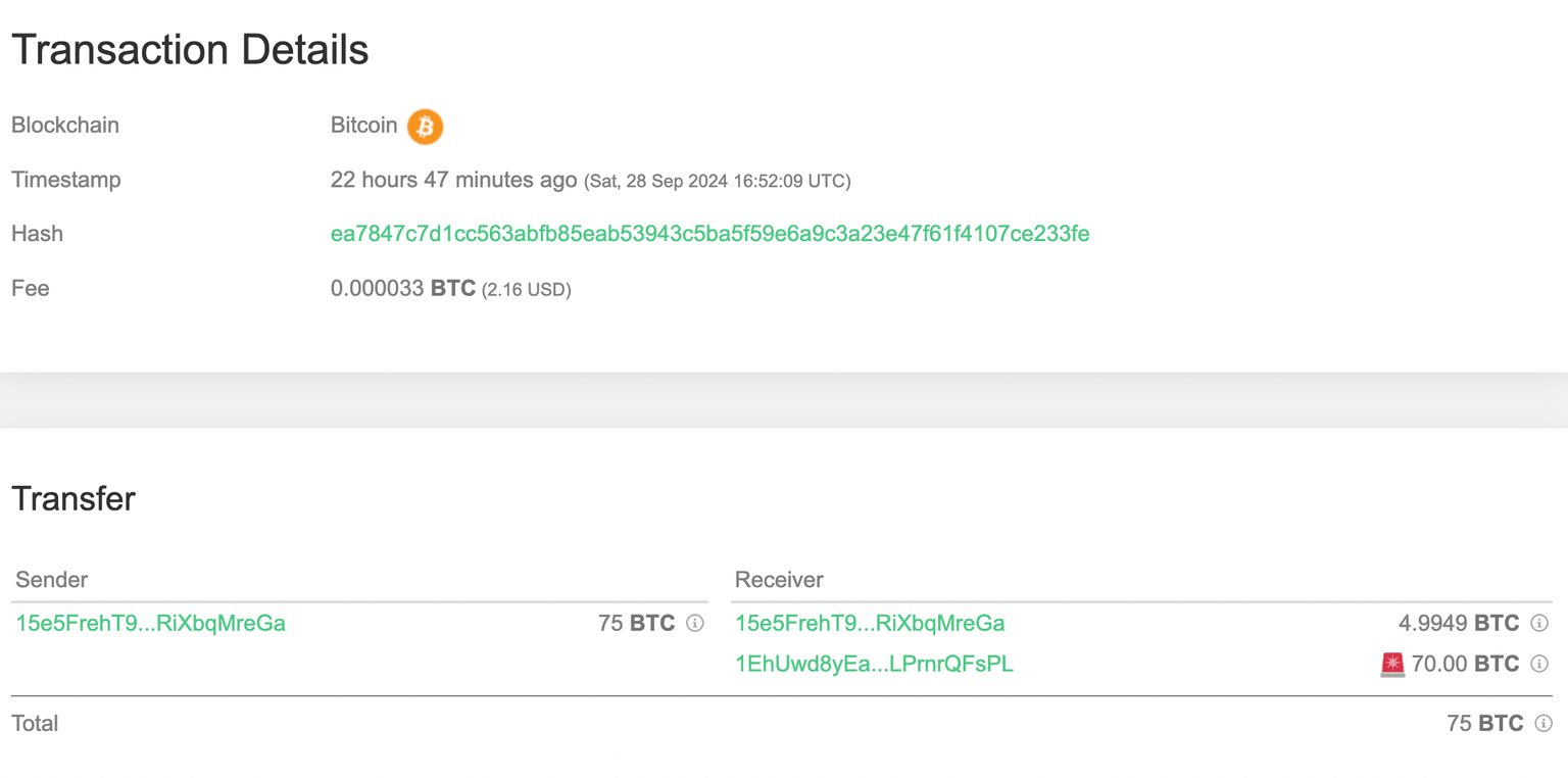 Bitcoin whale wallet